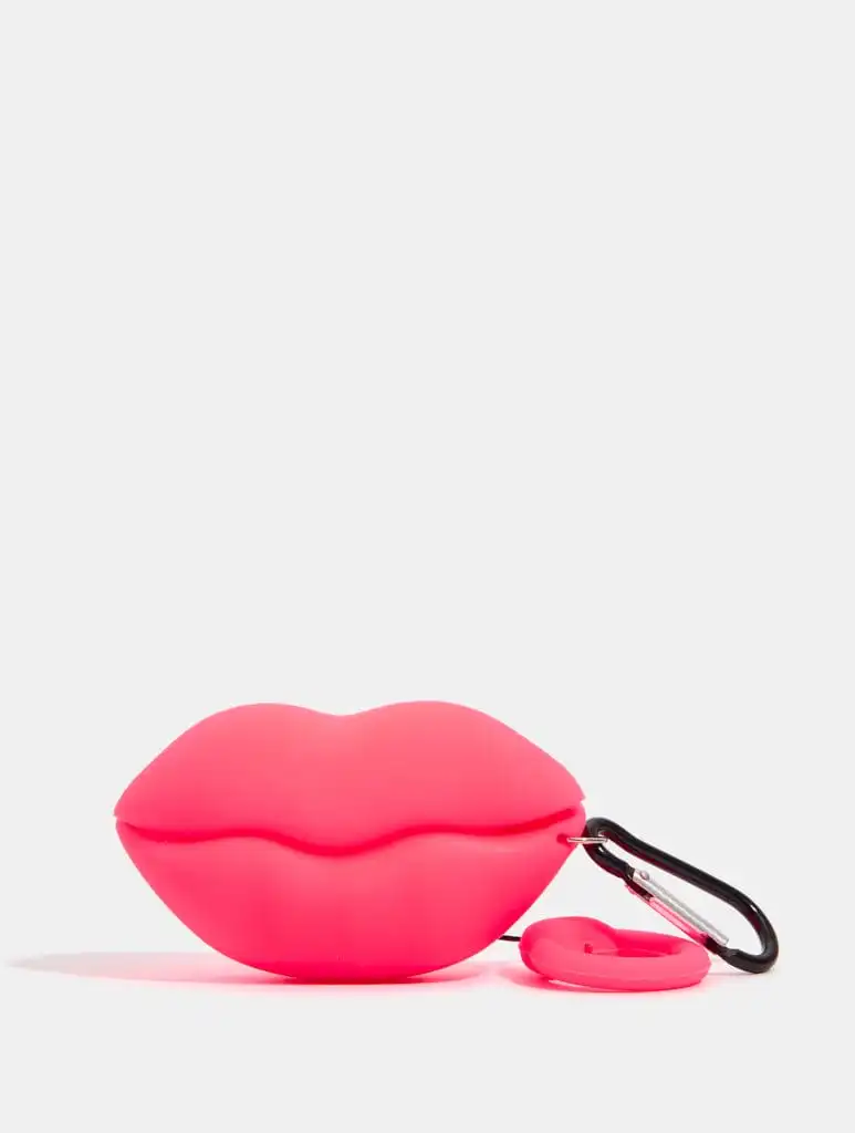 Pink Lips Silicone Airpod  Pro Case
