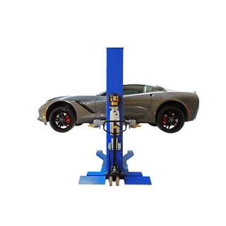 iDEAL Mobile Single Column Car Lift 6000 lbs. Capacity Heavy Duty Model With Stackable Extensions included MSC-6KLP