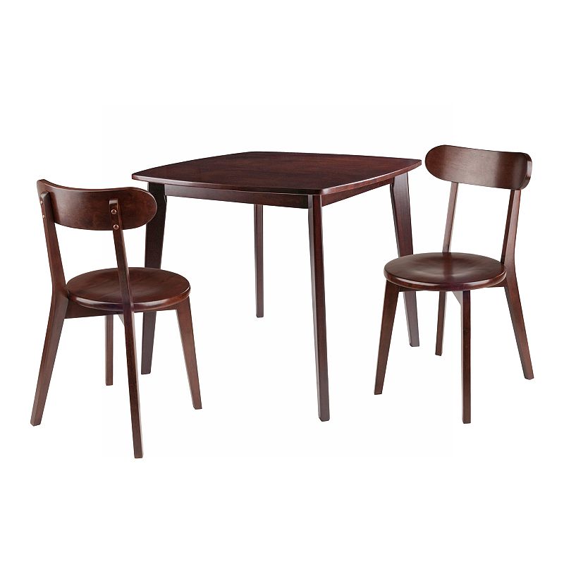 Winsome Pauline 3-Piece Table and Chairs Set