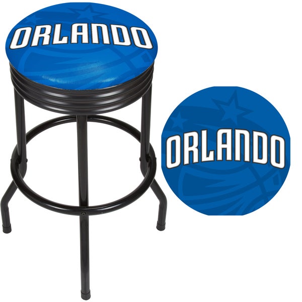 NBA Black Ribbed Bar Stool - Fade