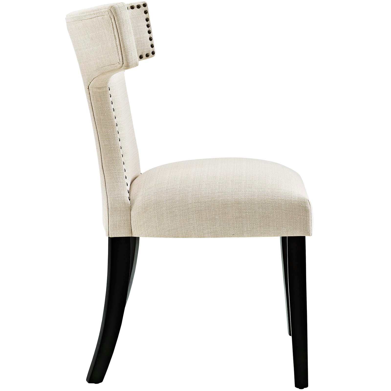 Modway Curve Upholstered Dining Side Chair， Multiple Colors