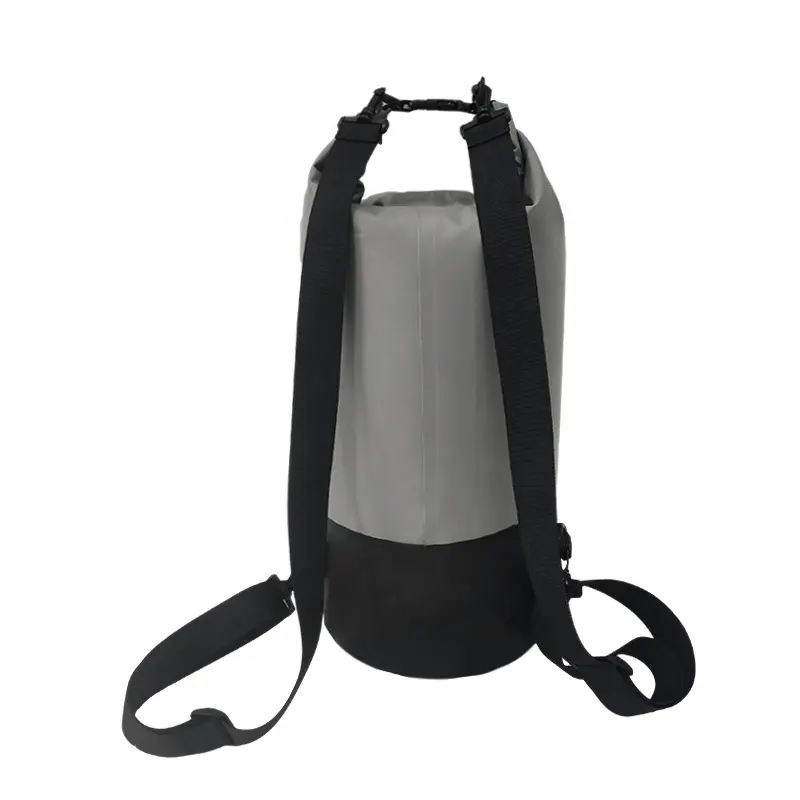hounuo custom size outdoor pvc dry 25l waterproof bag with 2 strap for hiking