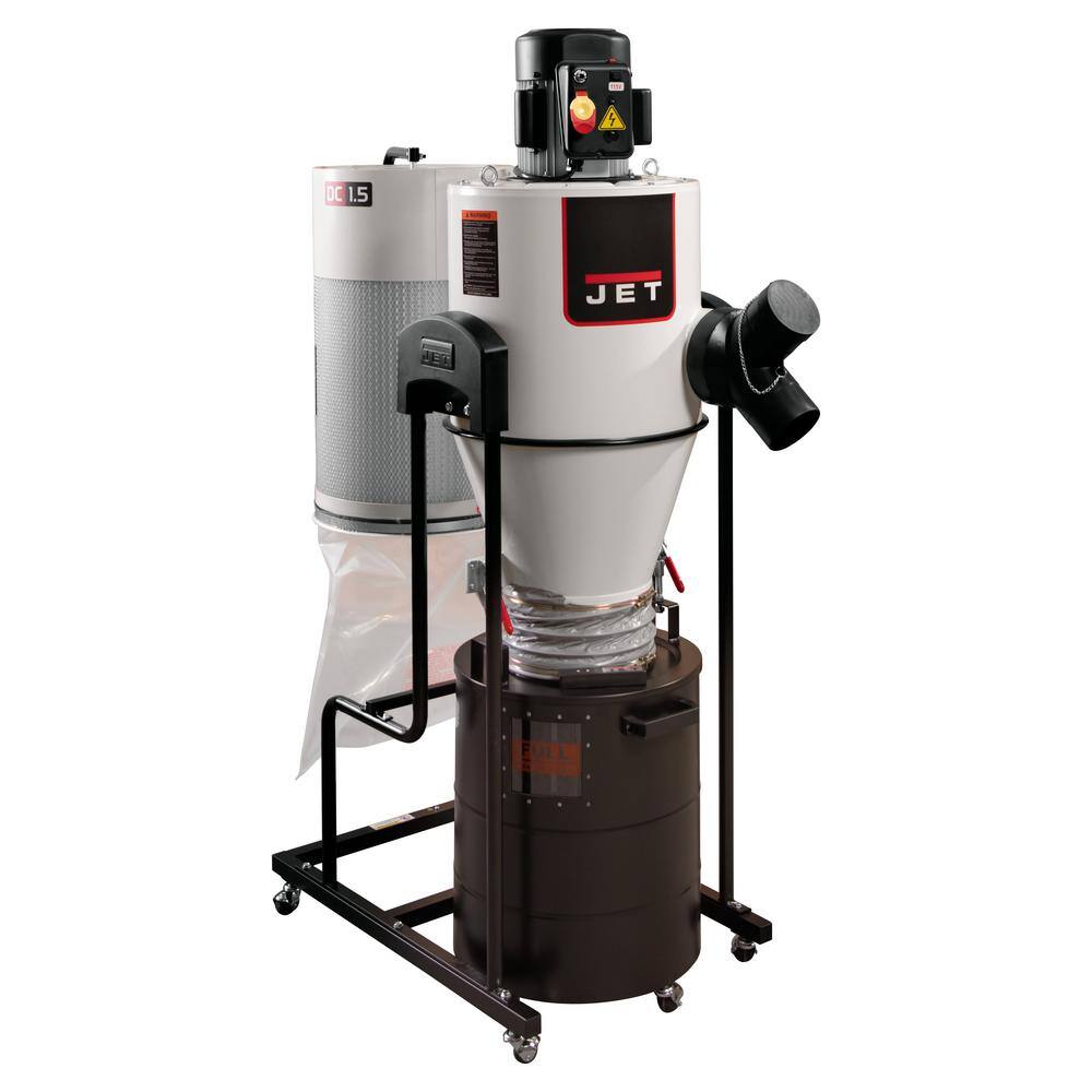 Jet JCDC-1.5 1.5HP 115-Volt Cyclone Dust Collector 717515