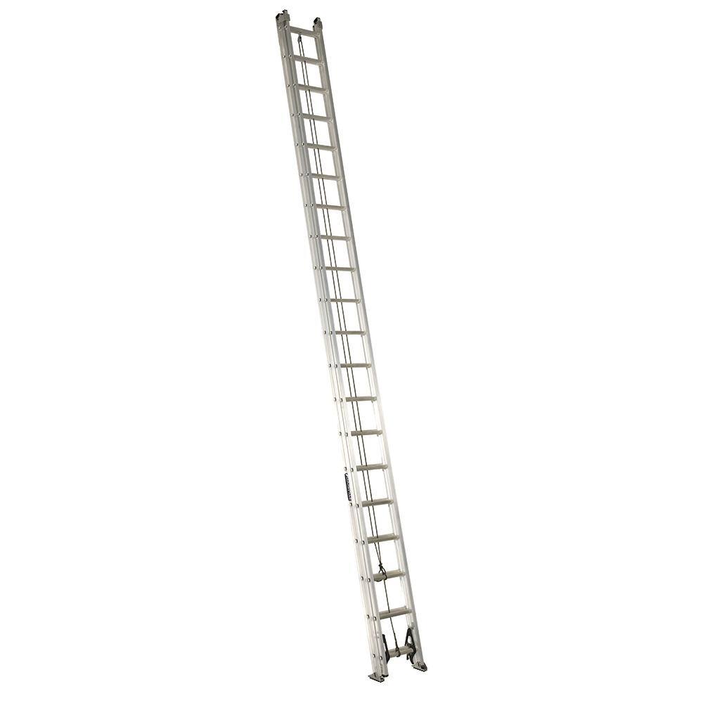 Louisville Ladder 40 ft. Aluminum Extension Ladder with 300 lbs. Load Capacity Type IA Duty Rating AE2240