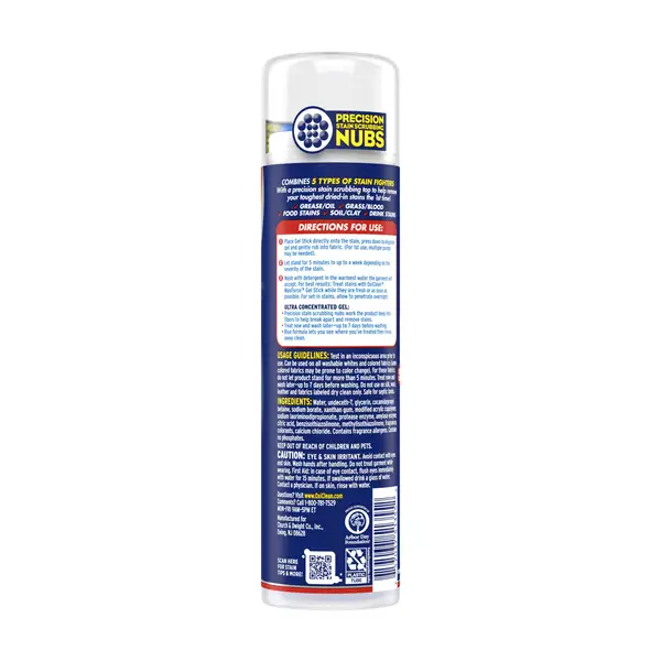 OXI CLEAN 6.2 Fl Oz MaxForce Gel Stain Remover Stick