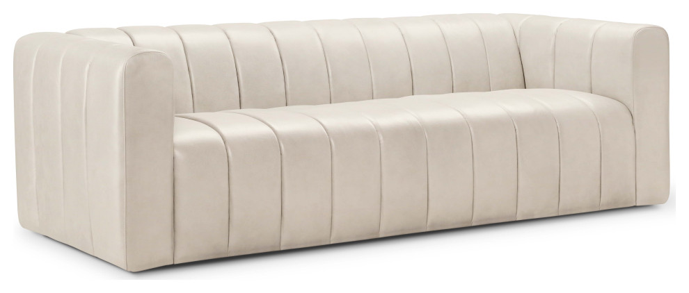 Lucas 100% Top Grain Leather Sofa   Contemporary   Sofas   by Abbyson Living  Houzz