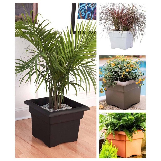 Bloem Veranda Deck Box Square Planter