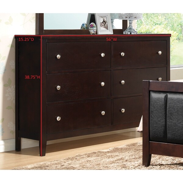 Coaster Furniture Carlton Cappuccino and Black 4-piece Bedroom Set - - 29141559