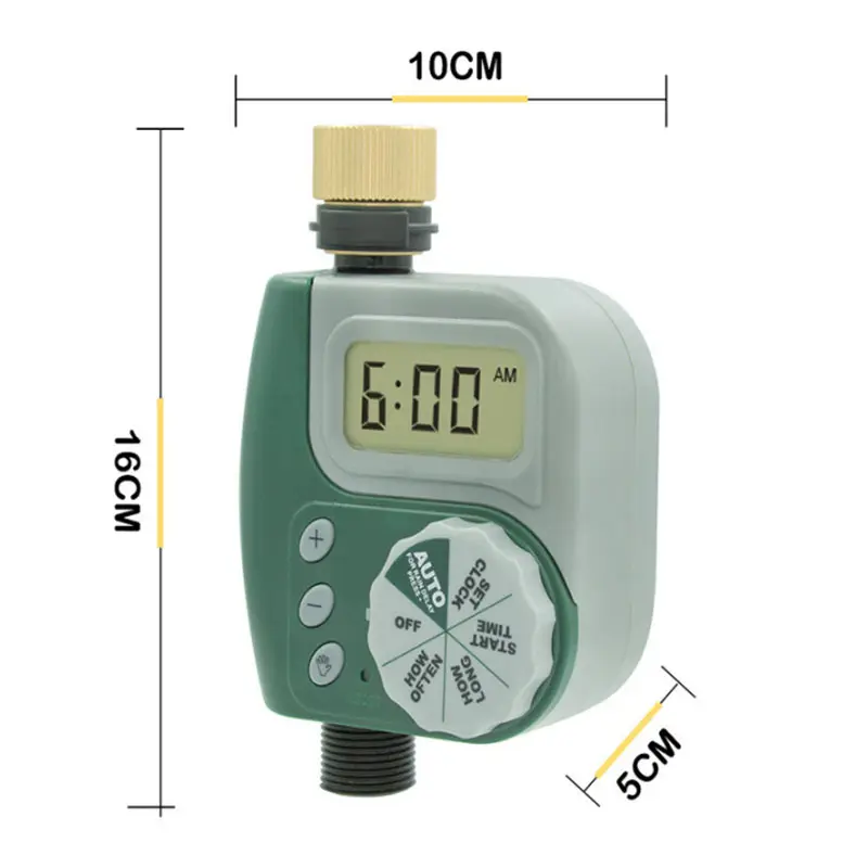 Single Outlet Waterproof Automatic Watering Timer of Outdoor Water Timer for Garden Hose Watering Timer