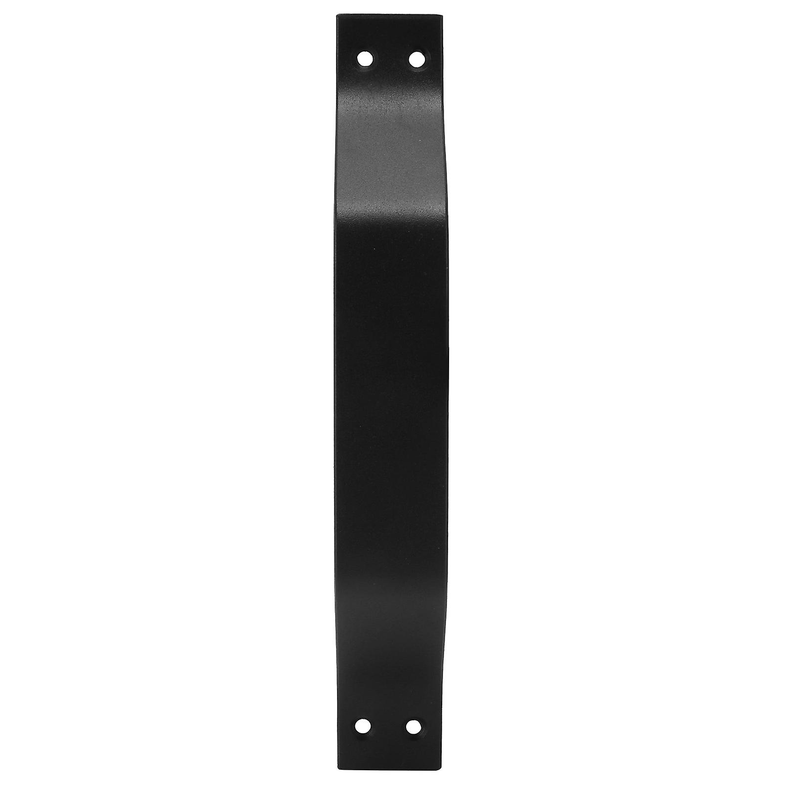 Barn Door Handle Carbon Steel Garage Door Handle For Wooden Fence Door Outdoor Indoor Black