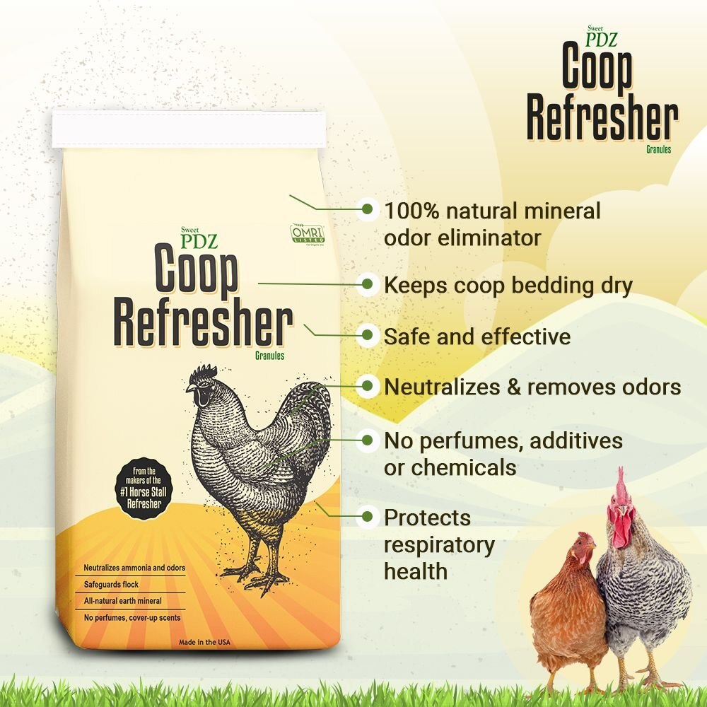 Sweet PDZ Chicken Coop Refresher