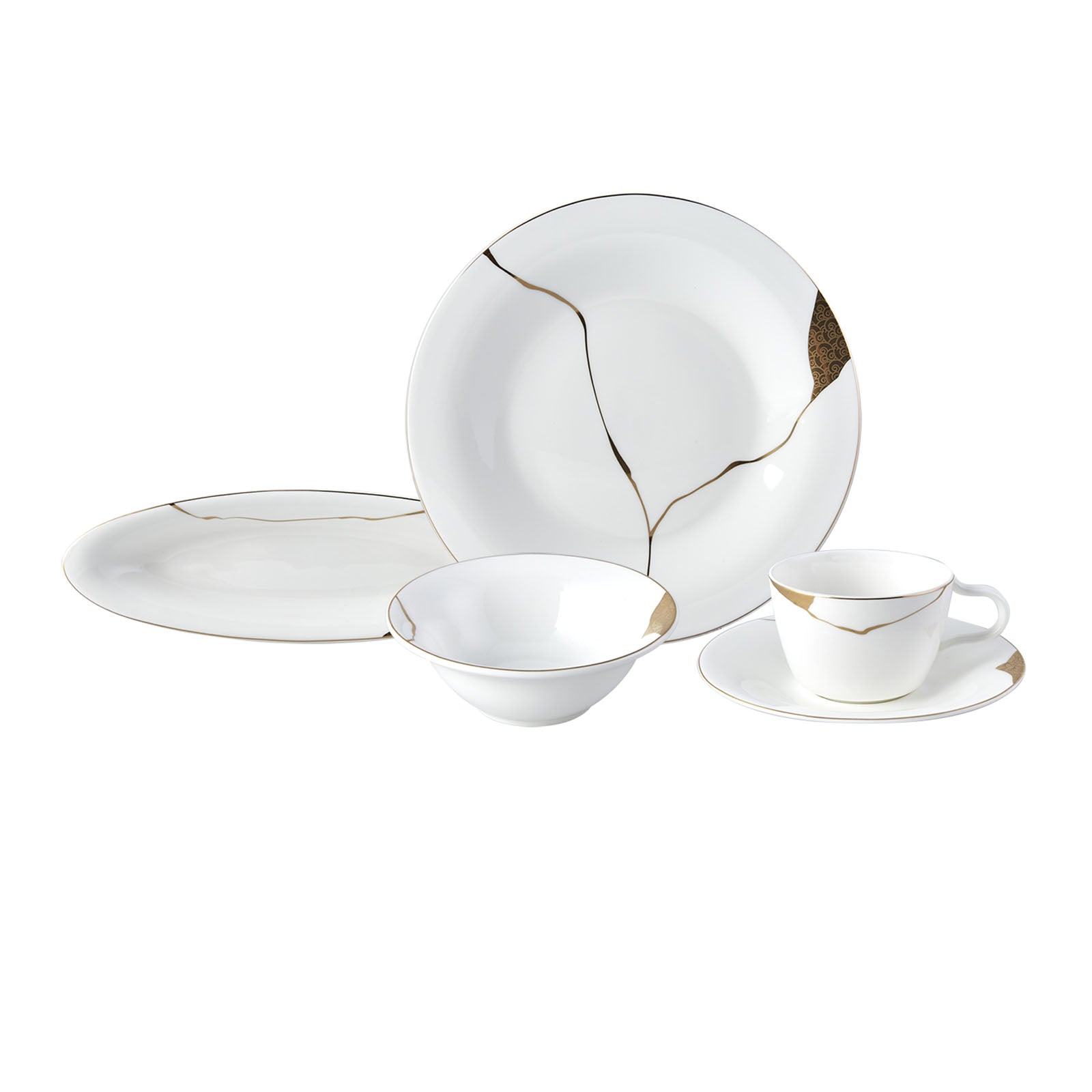 Karaca Fine Pearl Quora 26 Piece 6 Person Pearl Breakfast Set 153.03.07.8719