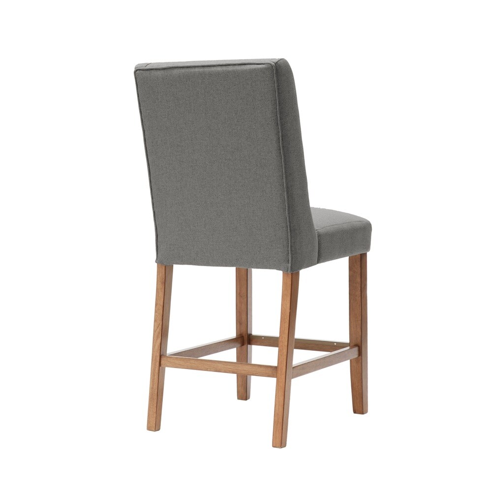 Madison Park Victor Grey Wing Counter Stool   19\