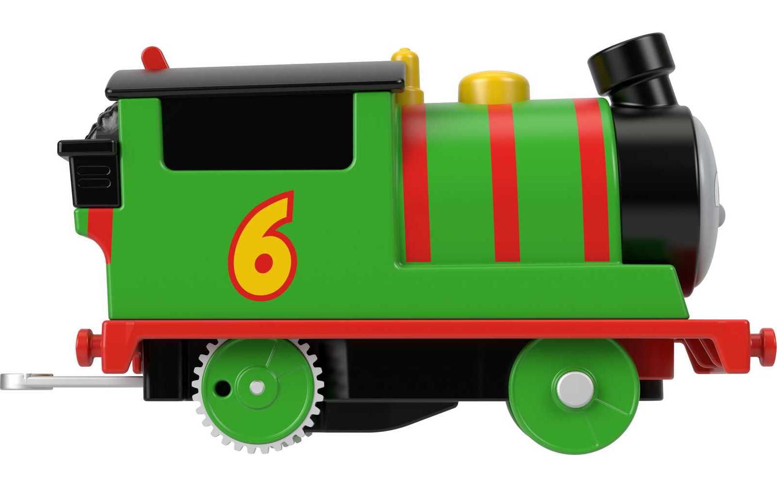 Thomas and Friends Percy 6-in-1 Set with Motorized Percy Engine， Track and Play Pieces