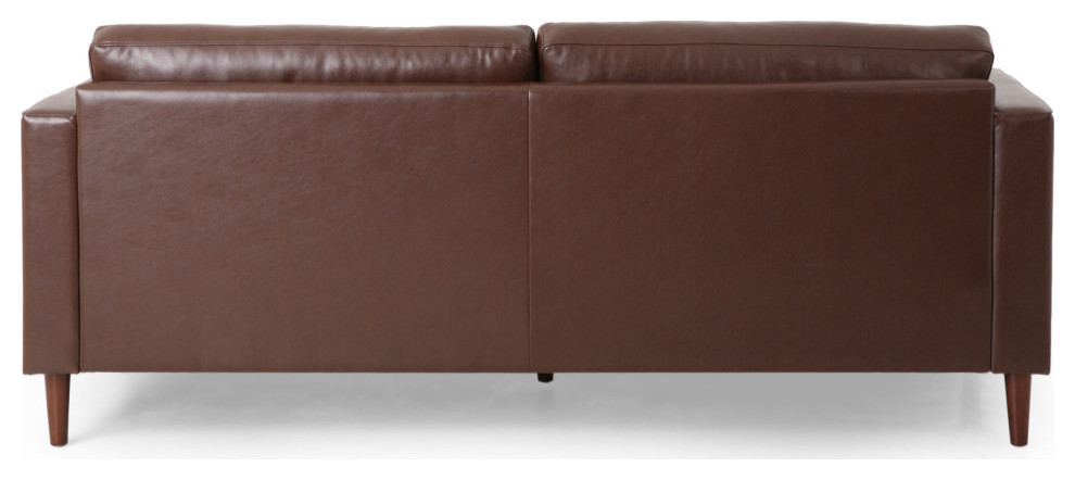 Hixon Contemporary Tufted 3 Seater Sofa   Midcentury   Sofas   by GDFStudio  Houzz