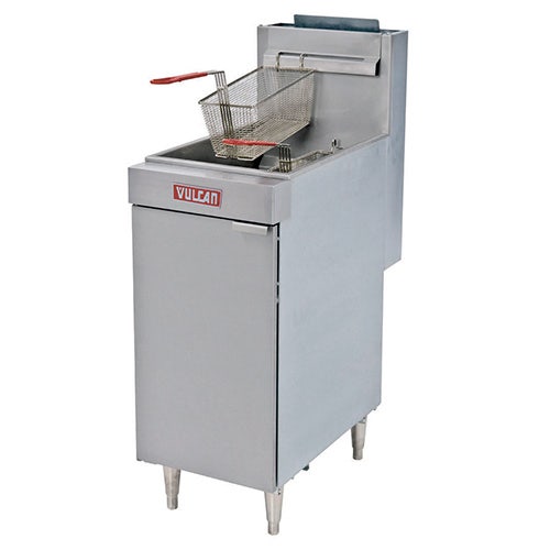 Vulcan LG300 Commercial Natural Gas Fryer - 35 Lb. Oil Capacity