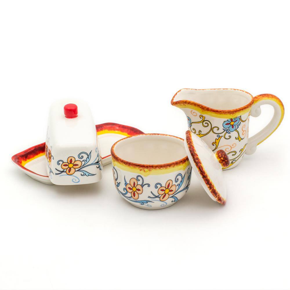 Euro Ceramica Duomo Breakfast Accessory Set DUO-86310