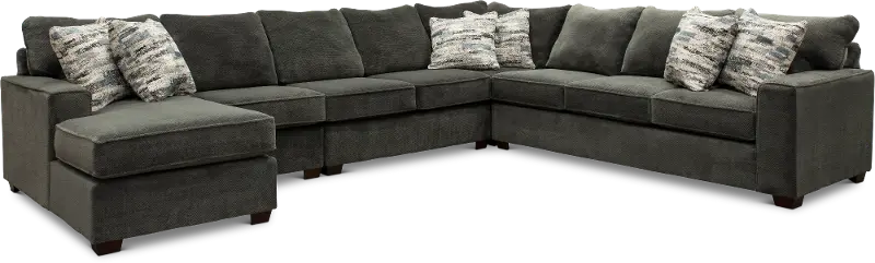 Autumn Gray 5 Piece Sectional