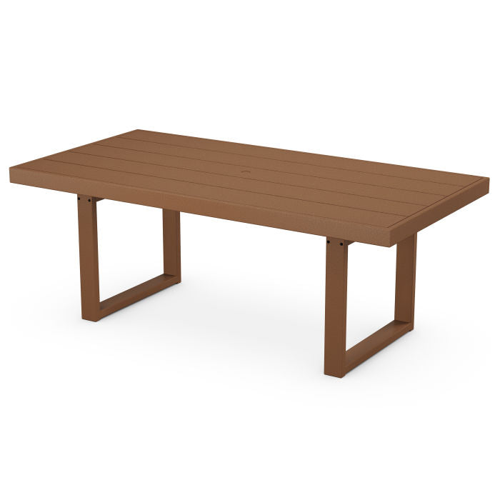 POLYWOOD Edge Outdoor Dining Table 78 x 40