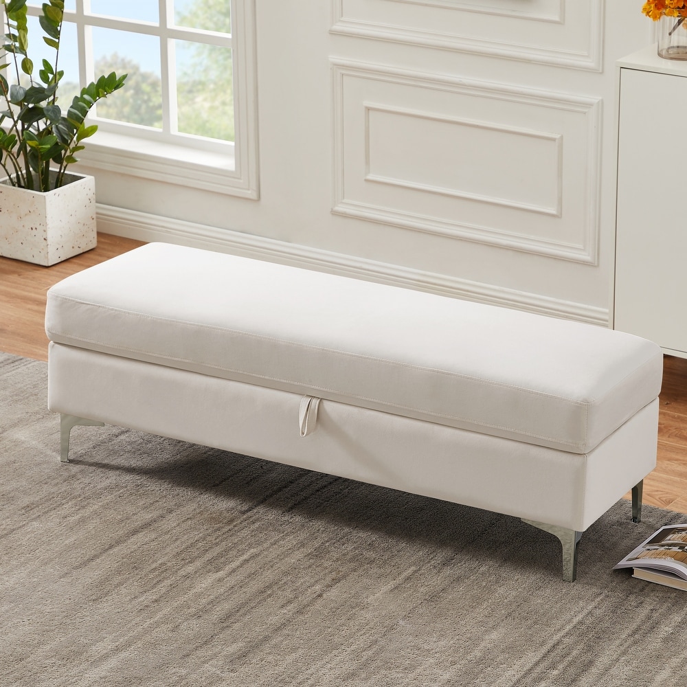 comfortable velvet Leisure stool sofa