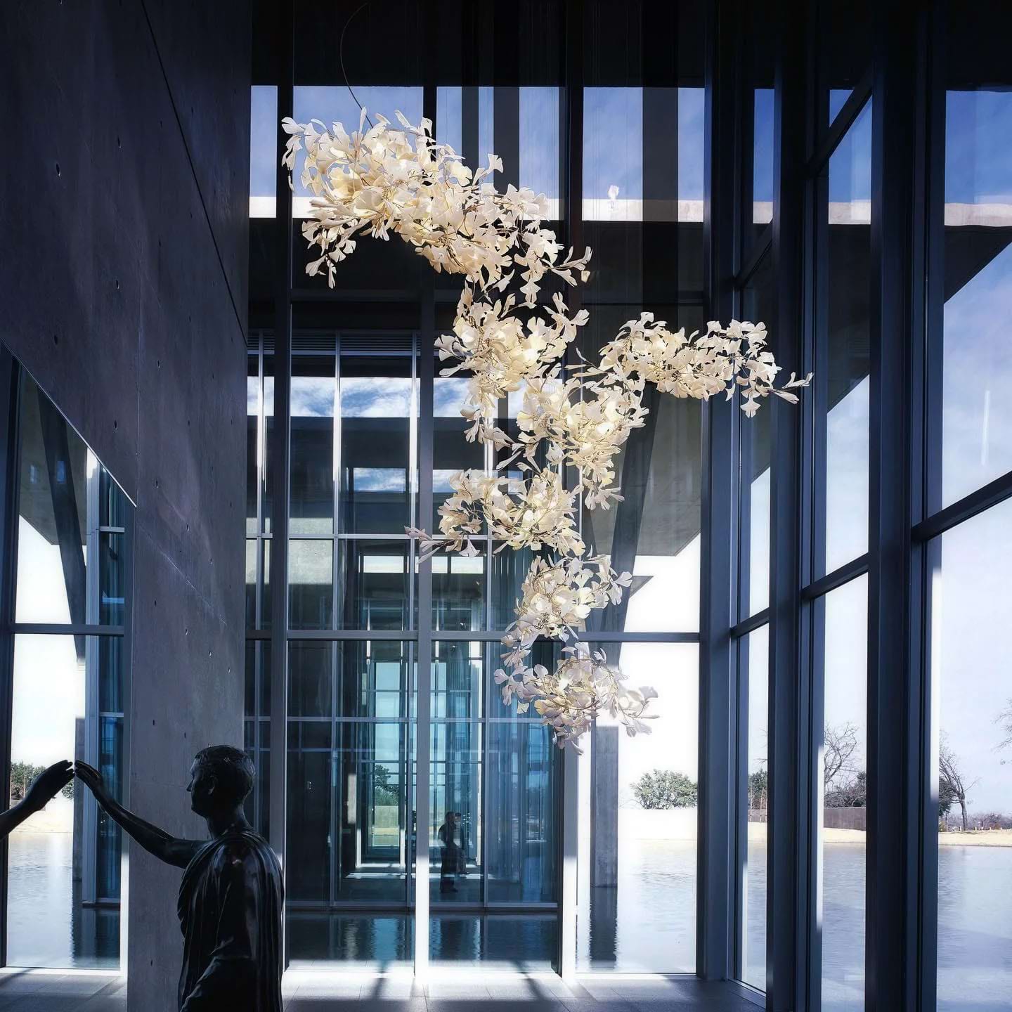 Gingko Leaves Chandelier