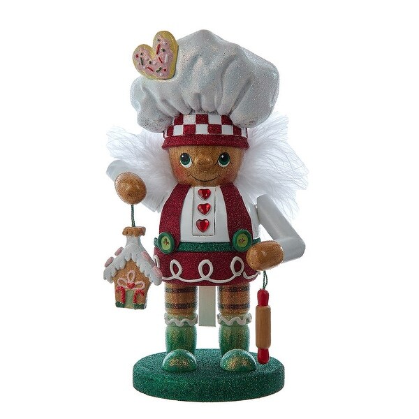 Kurt Adler 10Inch Hollywood Nutcrackers Gingerbread Baker Boy Nutcracker