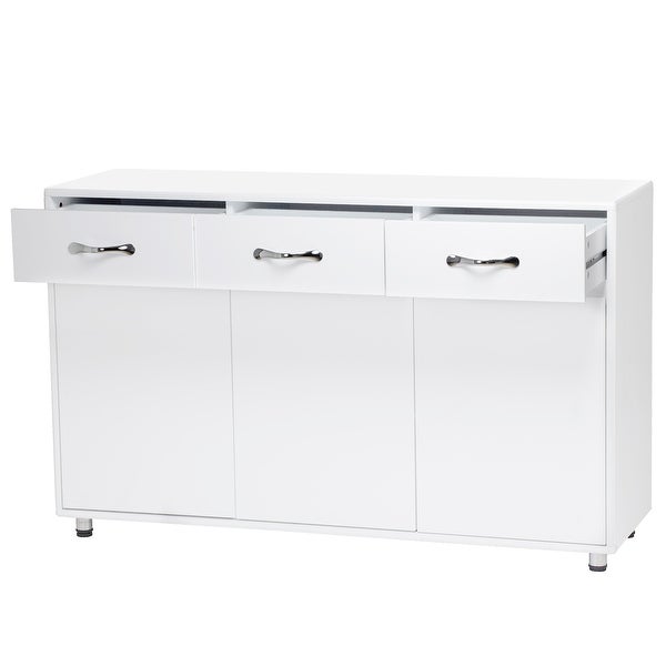 Nestfair Sideboard Cabinet with 3 Doors and 3 Drawers