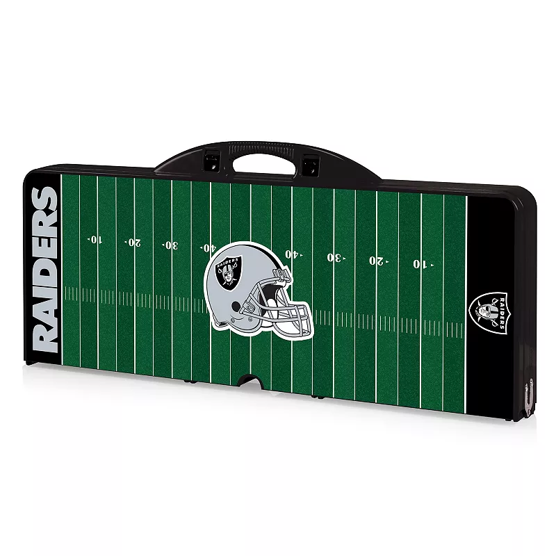 Oakland Raiders Portable Sports Field Picnic Table