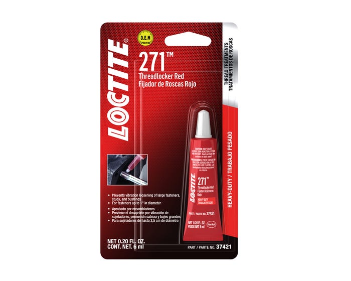 Loctite 271 Heavy Duty Threadlocker 6 ml 37421