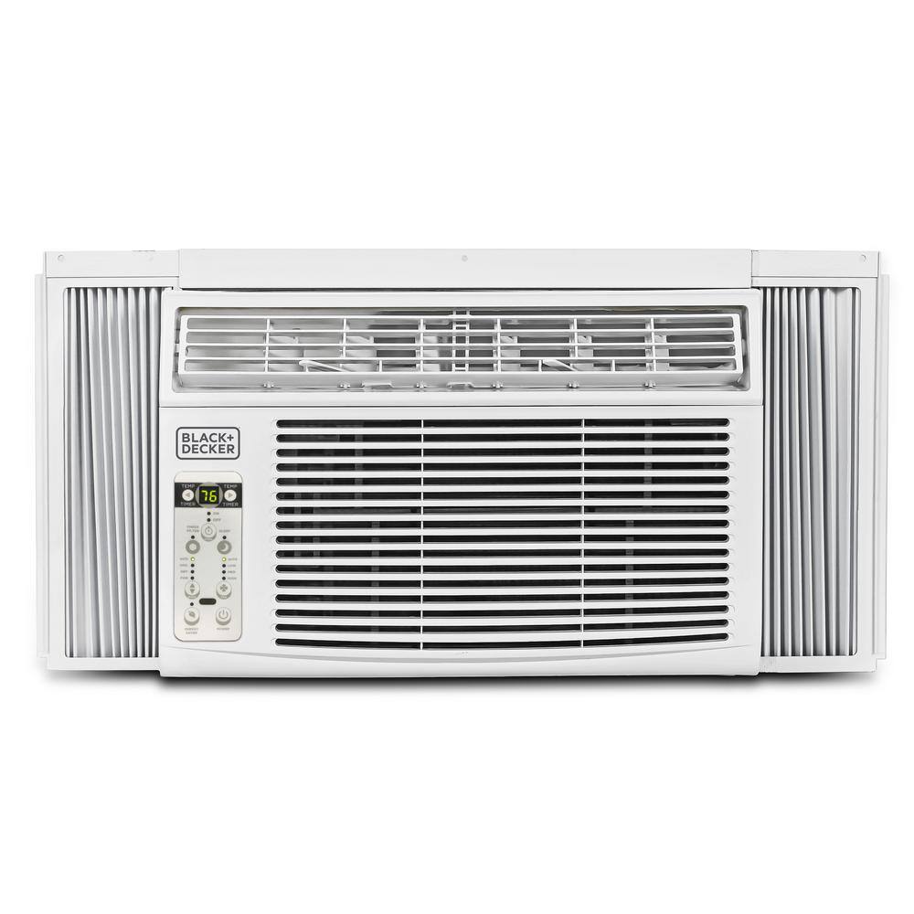 BLACK+DECKER 6000 BTU Window Air Conditioner with Remote in White BD06WT6