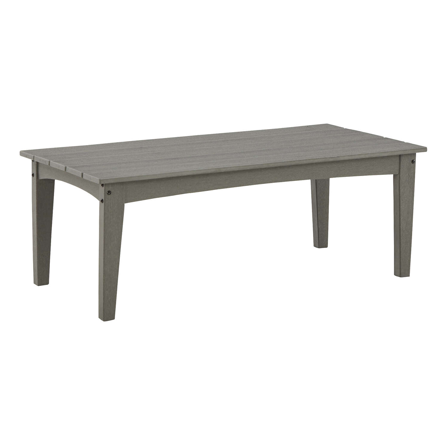 Signature Design by Ashley Visola Gray Rectangular HDPE Contemporary Coffee Table