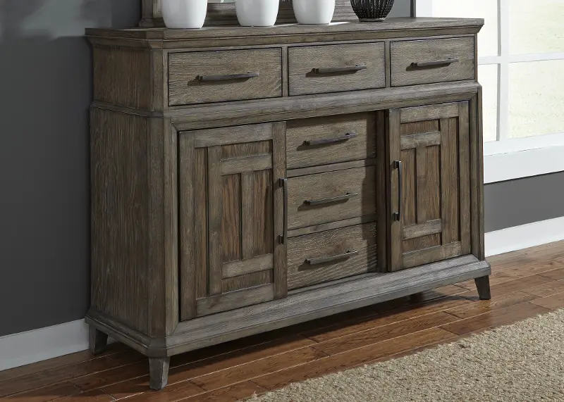 Artisan Prairie Aged Oak Dresser