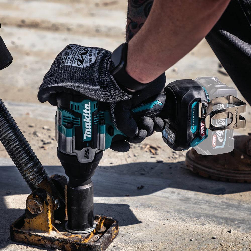 Makita 40V max XGT Square Drive Impact Wrench 1/2 Bare Tool Brushless Cordless 4 Speed Mid Torque with Detent Anvil ;