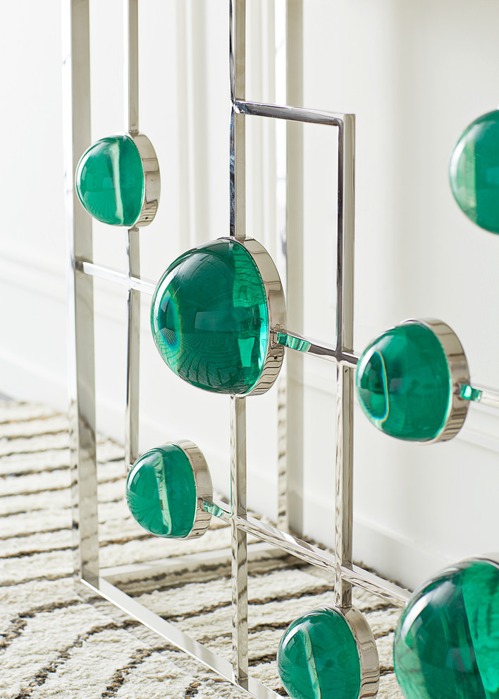 Globo Fretwork Console   Contemporary   Console Tables   by Jonathan Adler  Houzz