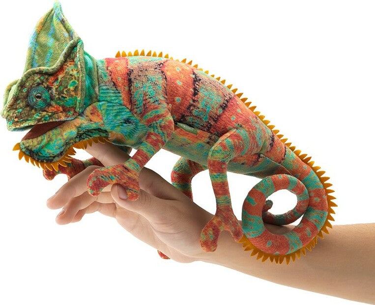 Chameleon, Small Finger Puppet