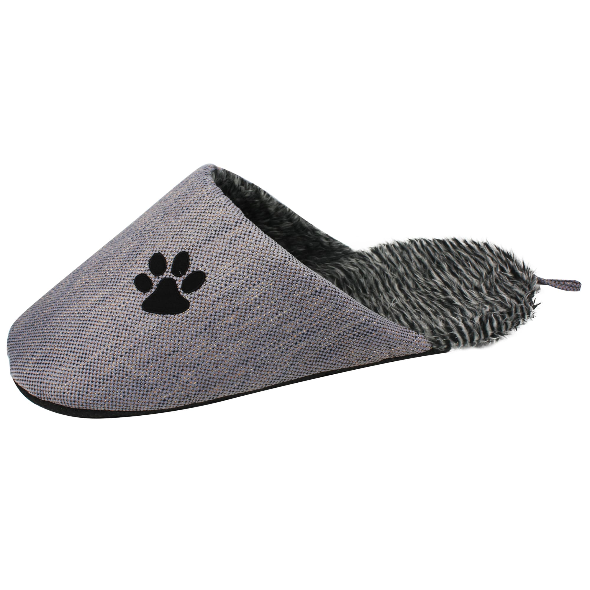 Pet Life Slip-On Fashionable Slipper Dog Bed， 28.5