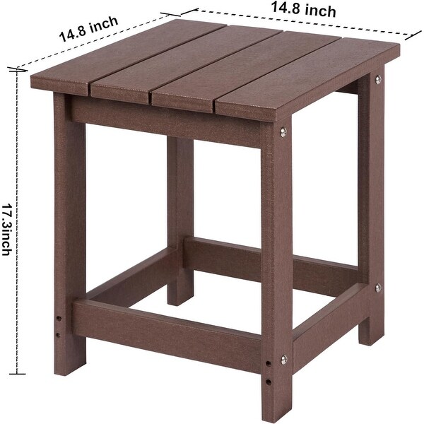 Side Table，Pool Composite Patio Table