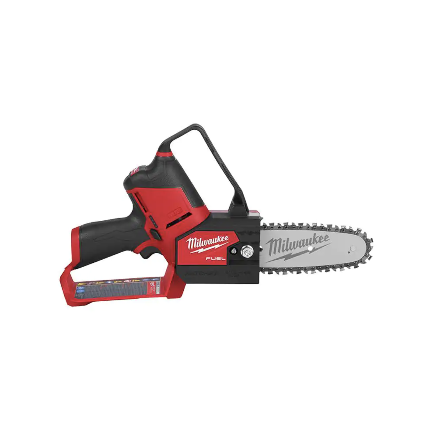 Milwaukee M12 FUEL 12-Volt Lithium-Ion Brushless Cordless 6 in. HATCHET Chainsaw (Tool-Only) with Extra 6 in. Chain (2527-20-49-16-2732)