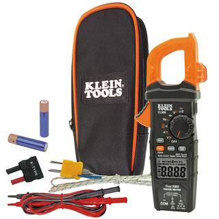 Klein Tools 600 Amp ACDC True RMS Auto-Ranging Digital Clamp Meter with Rare Earth Magnetic Hanger M2O41041KIT