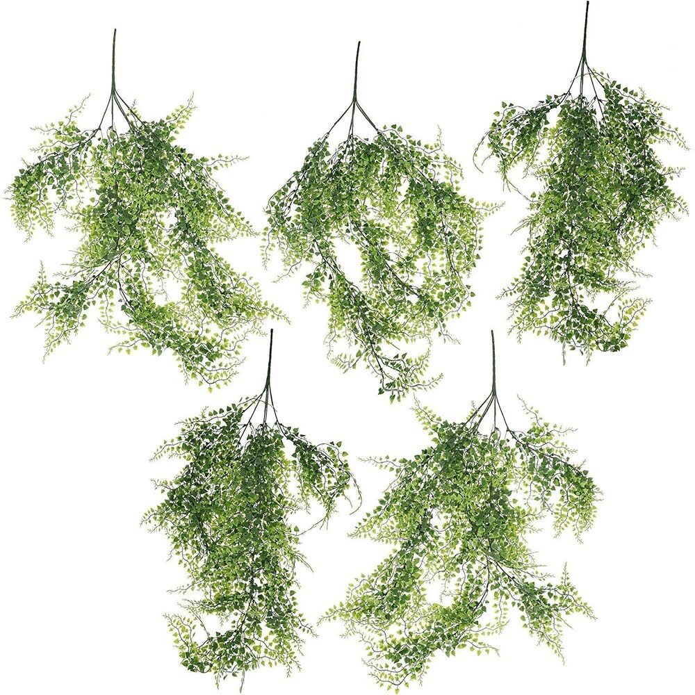 5 Pack Artificial Fake Ivy for DIY Crafts Wedding Party Garden Wall Decoration