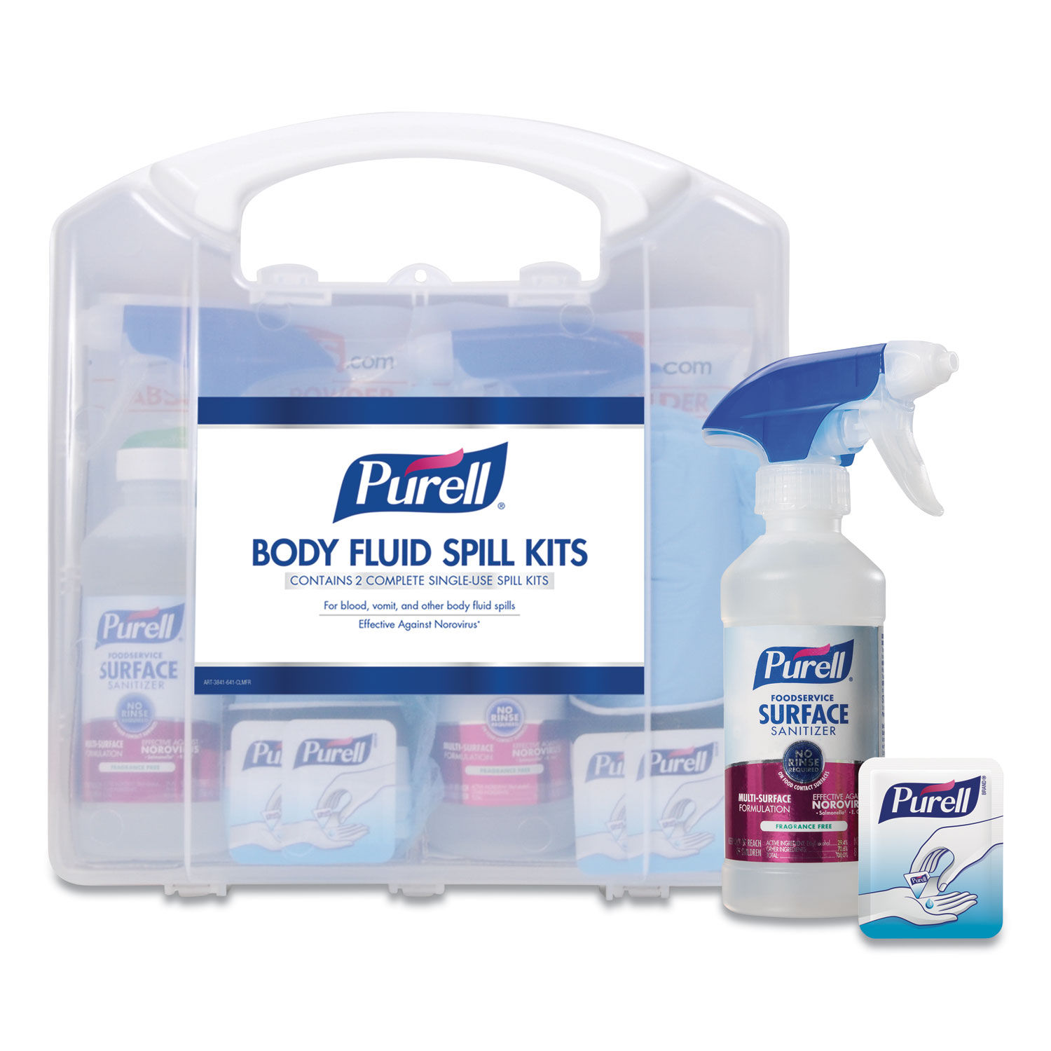 Body Fluid Spill Kit by PURELLandreg; GOJ384101CLMS