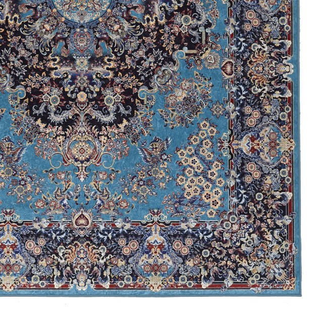 Emerald Martin Rug Blue navy Linon