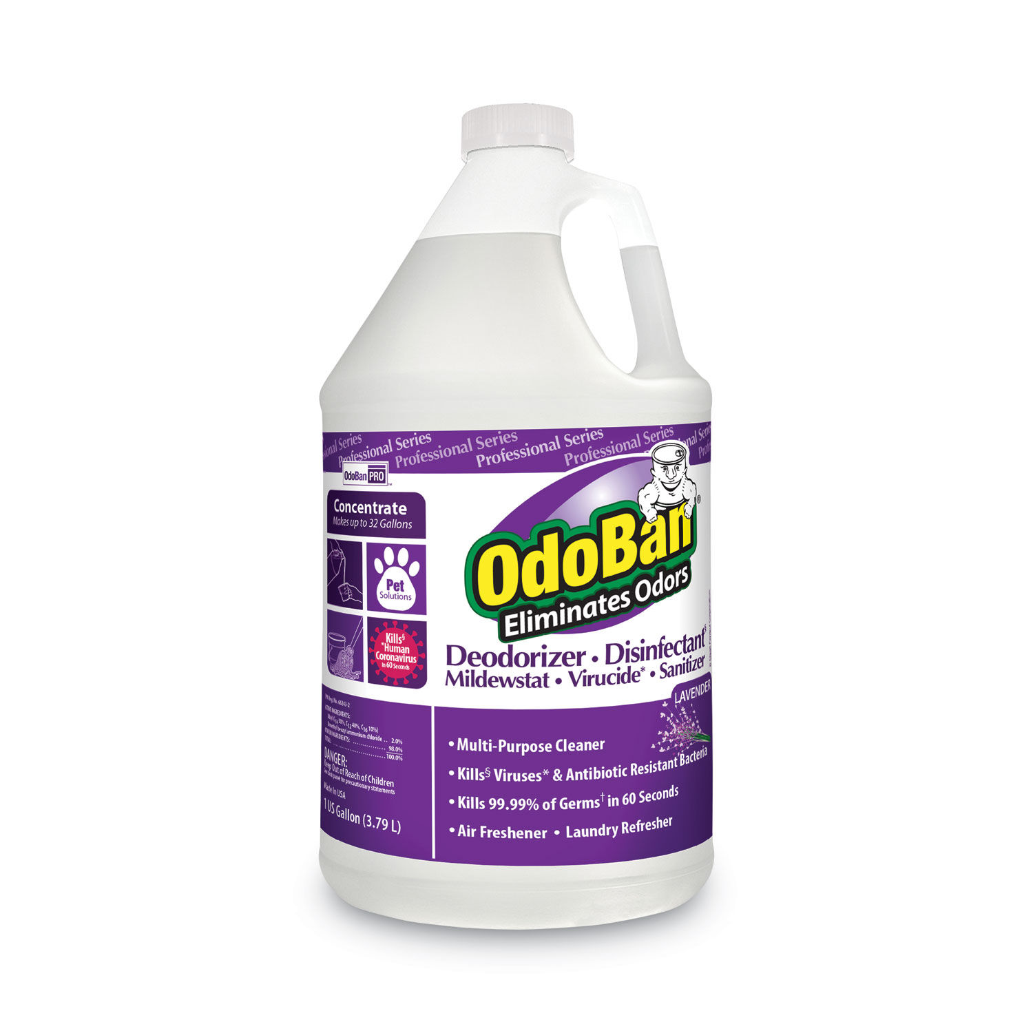 Concentrate Odor Eliminator and Disinfectant by OdoBanandreg; ODO911162G4