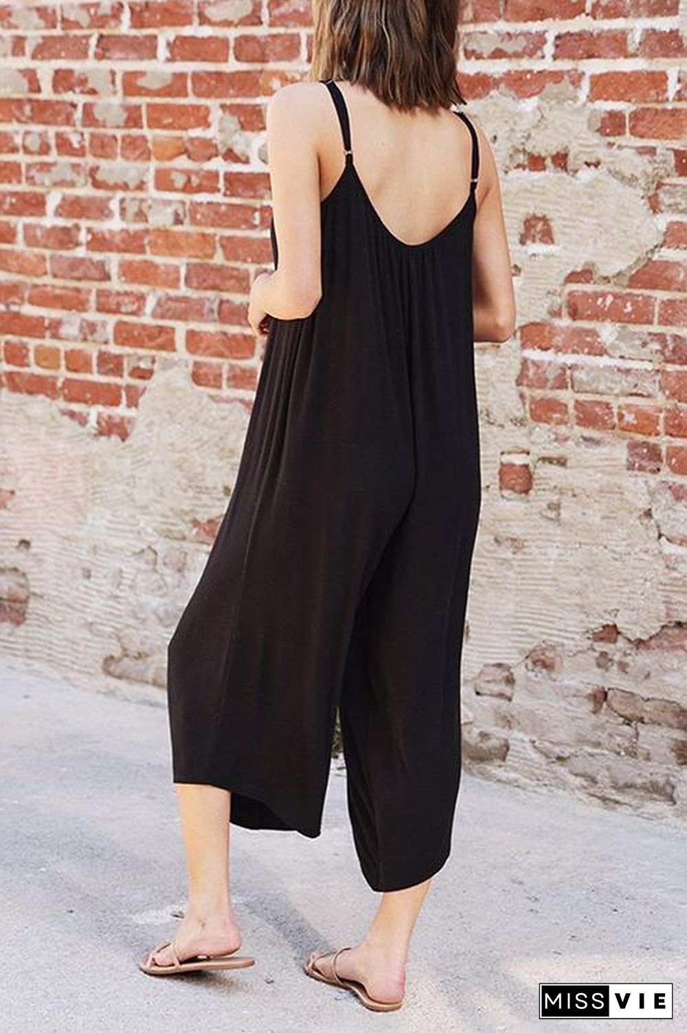 Chill Out Micro Rib Slip Jumpsuit