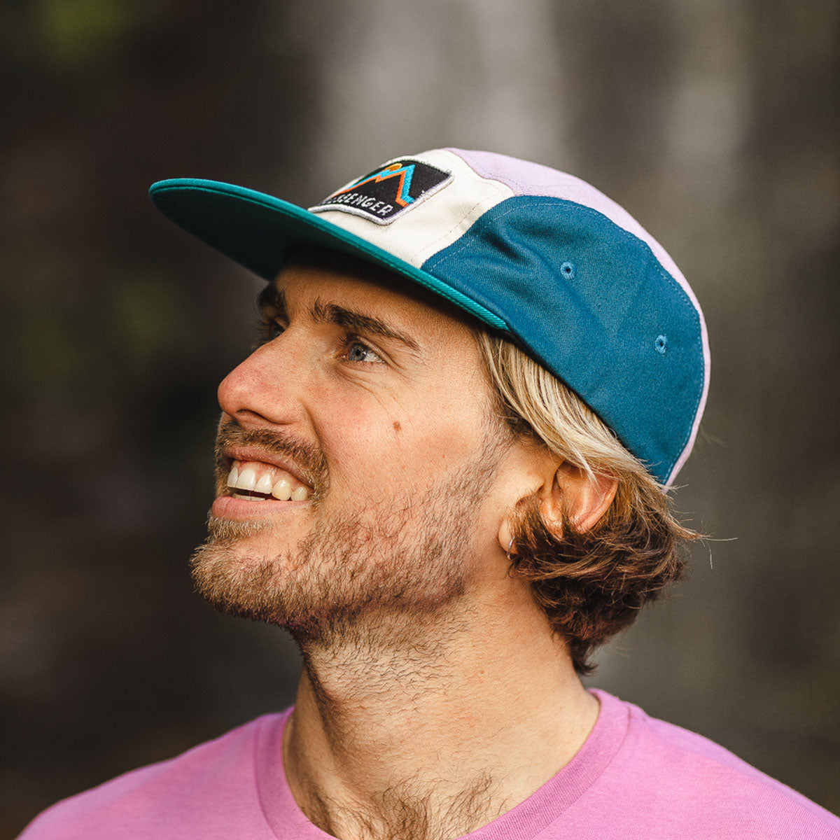 Downtime Cord Cap - Viridian Green/Orchid