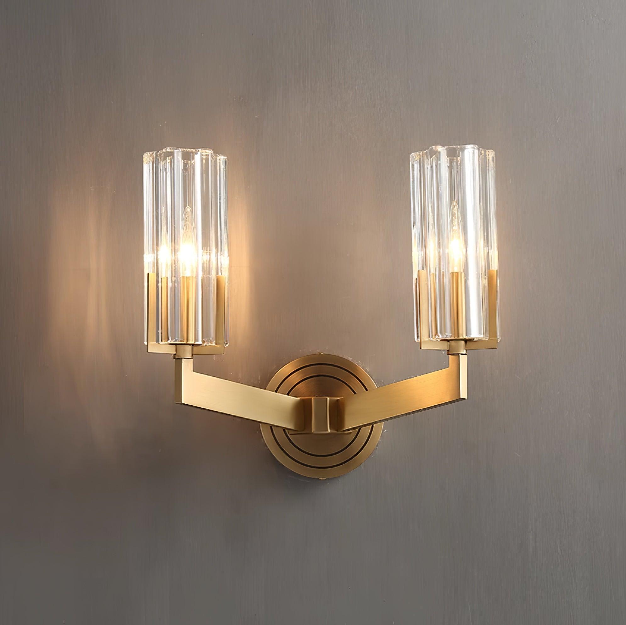 Kayla Brass Wall Lamp