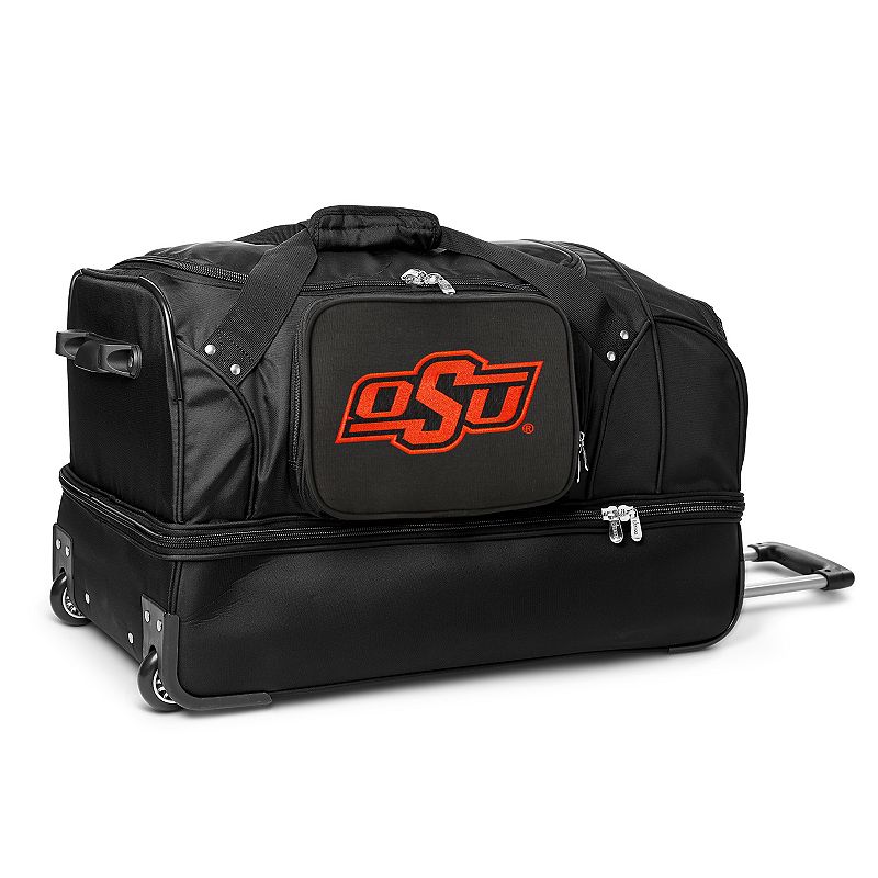 Oklahoma State Cowboys 27-Inch Wheeled Drop-Bottom Duffle Bag