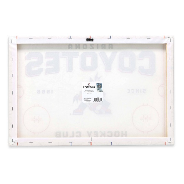 Nhl Arizona Coyotes Rink Canvas