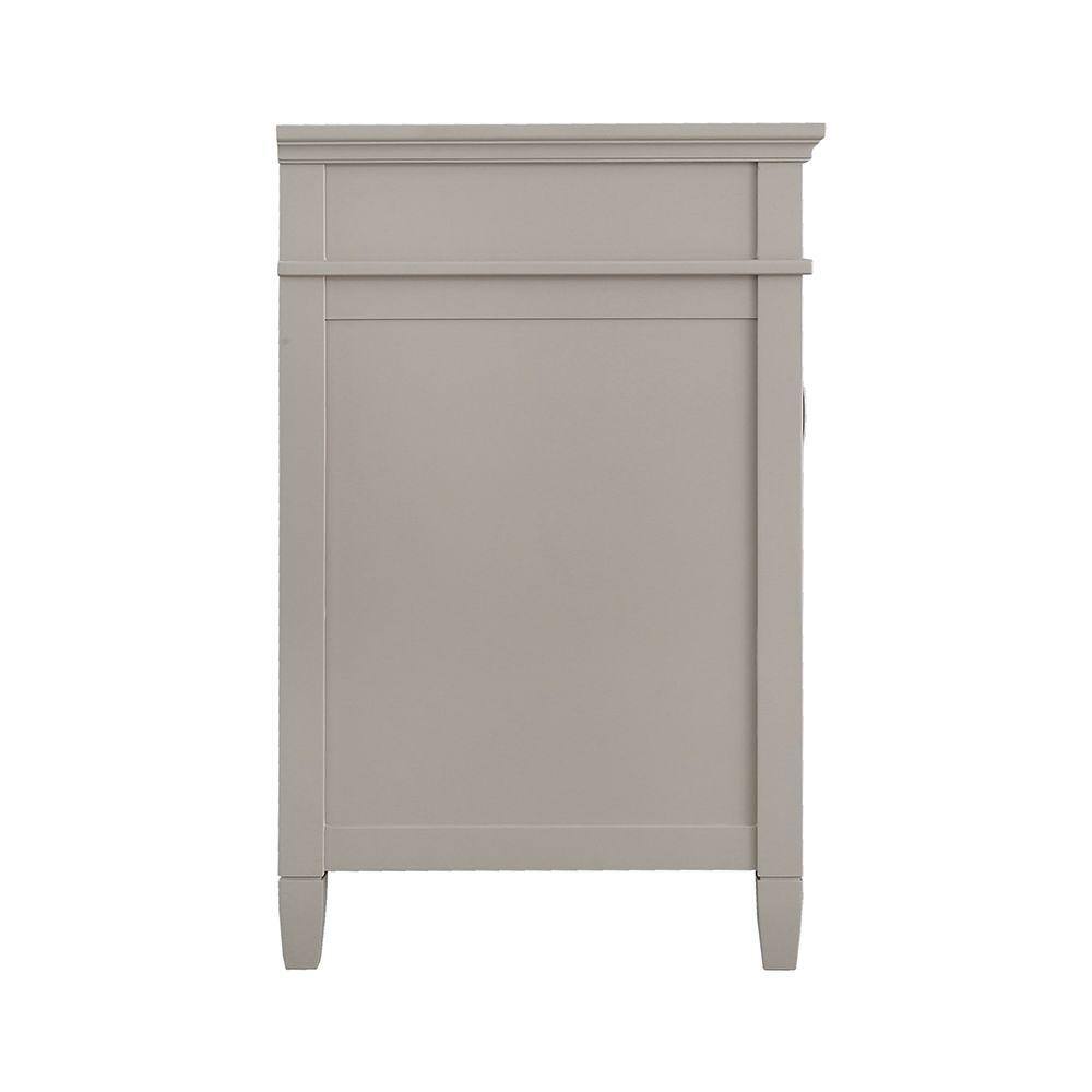 Home Decorators Collection Ashburn 60 in. W x 21.75 in. D Vanity Cabinet in Grey ASGRA6021D