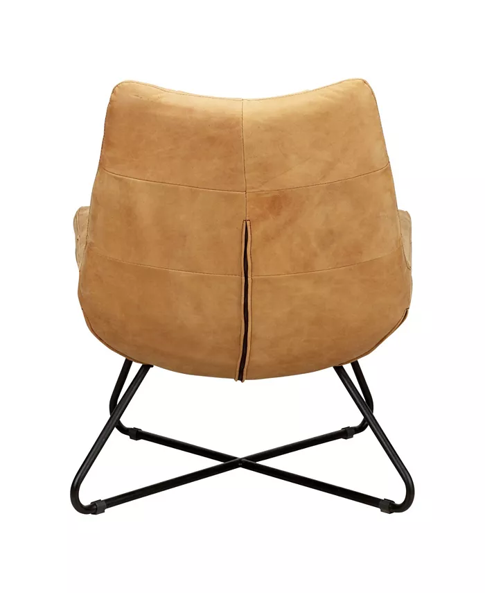 Moes Home Collection Graduate Lounge Chair Tan